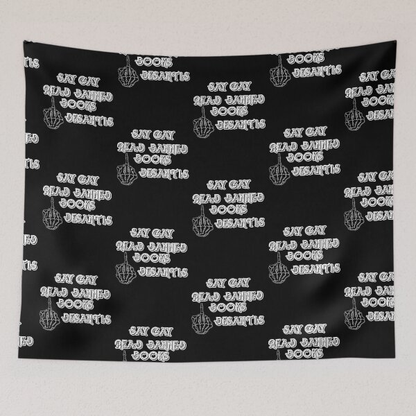 Item preview, B&W Anti-DeSantis designed and sold by Gwright313.