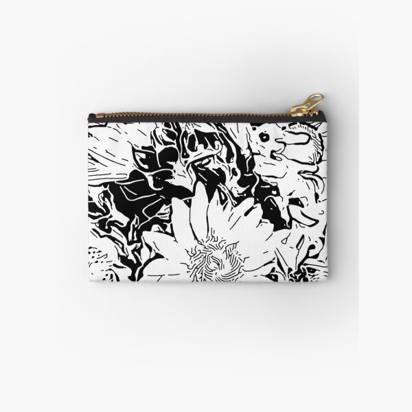 Item preview, Inky Black and White Floral 1  designed and sold by Jamcolors.