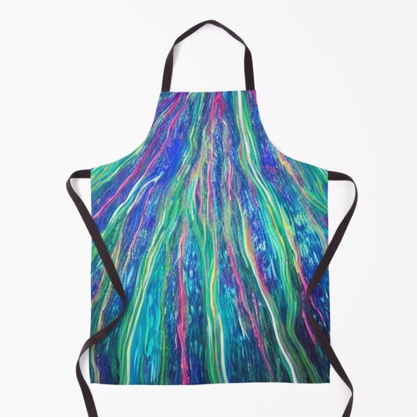 Item preview, Abstract Paint Splatter Blue and Green designed and sold by calibrit.