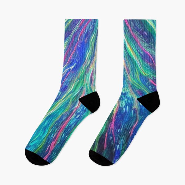 Item preview, Abstract Paint Splatter Blue and Green designed and sold by calibrit.