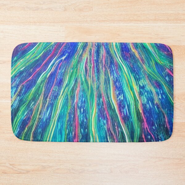 Item preview, Abstract Paint Splatter Blue and Green designed and sold by calibrit.