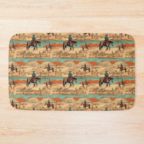 Item preview, Cowboy Wild West Pattern designed and sold by ArtMeetsPizza.