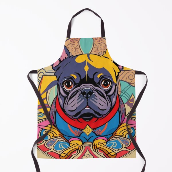 Item preview, Geometric - Abstract - Colorful - French Bulldog - Digital Art Design designed and sold by TheHappyK.
