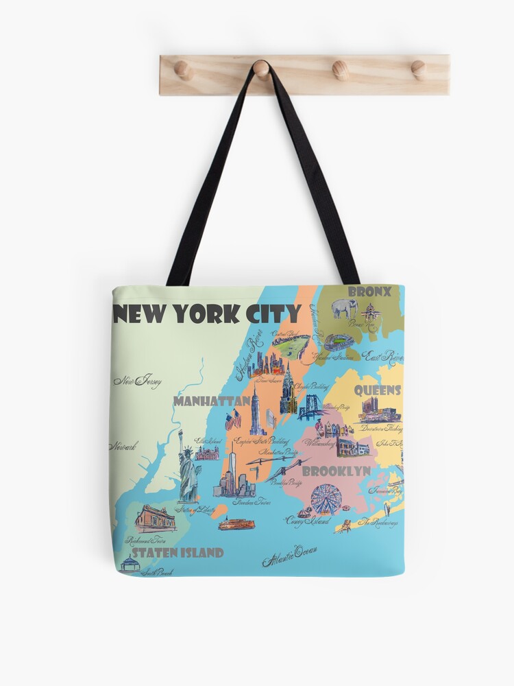 City Souvenirs I Love NY Tote Bag and New York Souvenir