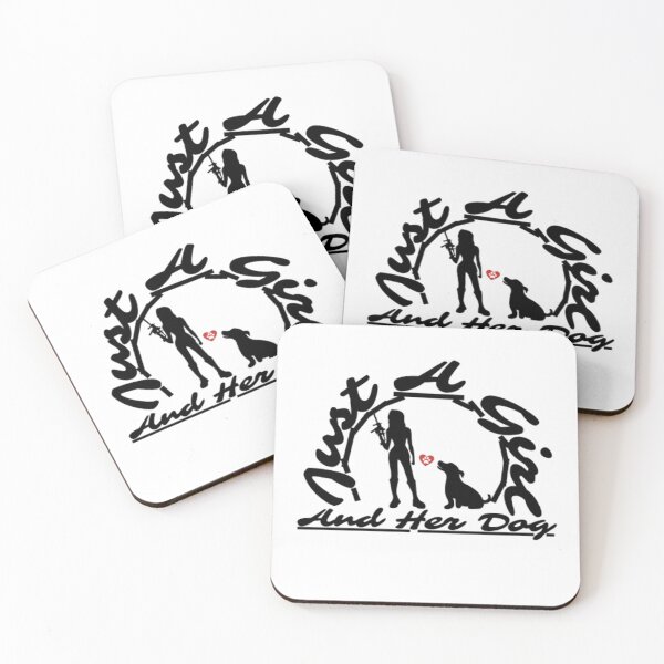 Item preview, Just A Girl And Her Dog quote - Animals designed and sold by AnimalWorldArtt.