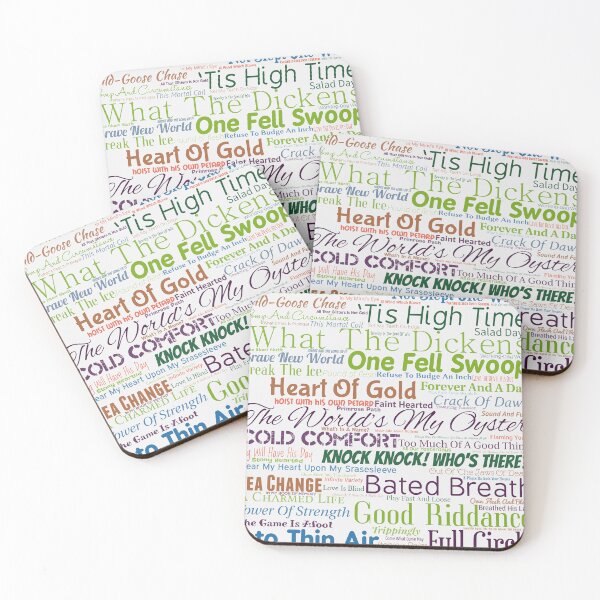 Item preview, Shakespeare Phrases designed and sold by Montage-Madness.