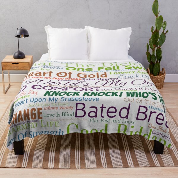 Item preview, Shakespeare Phrases designed and sold by Montage-Madness.