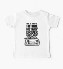 Camiseta para bebé futuro rotativo