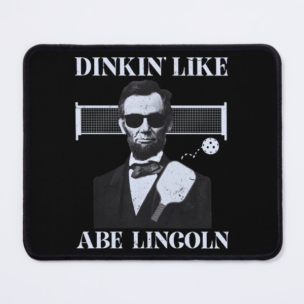 Item preview, Distressed Vintage Dinkin' Like Abe Lincoln Funny Pickleball Pun  designed and sold by MacAndMoose.