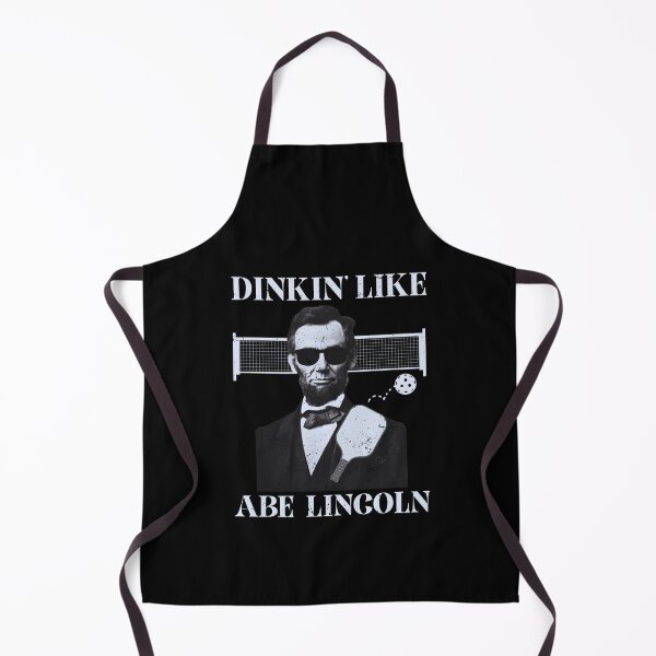 Item preview, Distressed Vintage Dinkin' Like Abe Lincoln Funny Pickleball Pun designed and sold by MacAndMoose.