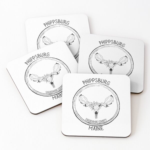 Item preview, Phippsburg Maine Moose Skull designed and sold by Ashley Gagnon.