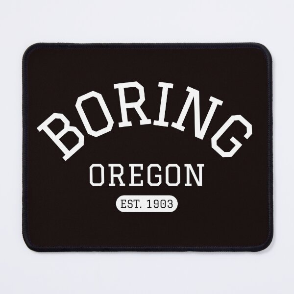Item preview, Boring Oregon Vintage Design designed and sold by KickerCreations.