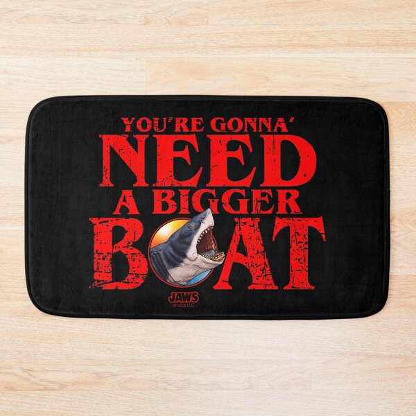 Item preview, Jaws, Jaws movie, movie quote, Youre gonna need a bigger boat designed and sold by 4gottenlore.