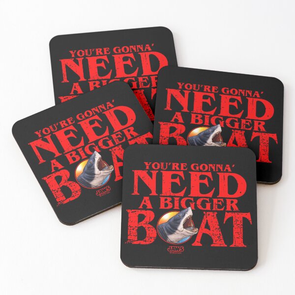 Item preview, Jaws, Jaws movie, movie quote, Youre gonna need a bigger boat designed and sold by 4gottenlore.