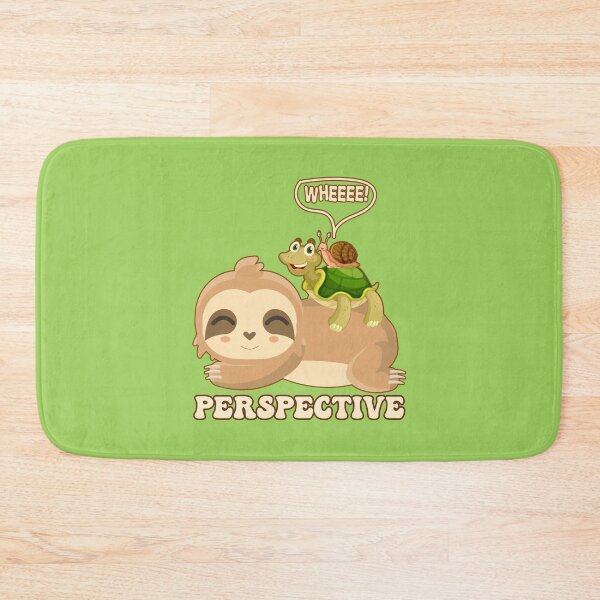 Item preview, Wheeee! It's All Perspective a Funny Sloth Stack with Turtle and Snail designed and sold by JoyOfHopeStore.