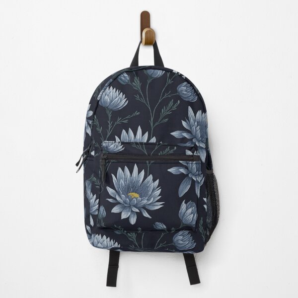 Item preview, Blue Floral Flowers Seamless Pattern Yellow Green Leaves designed and sold by TuckerLogan.