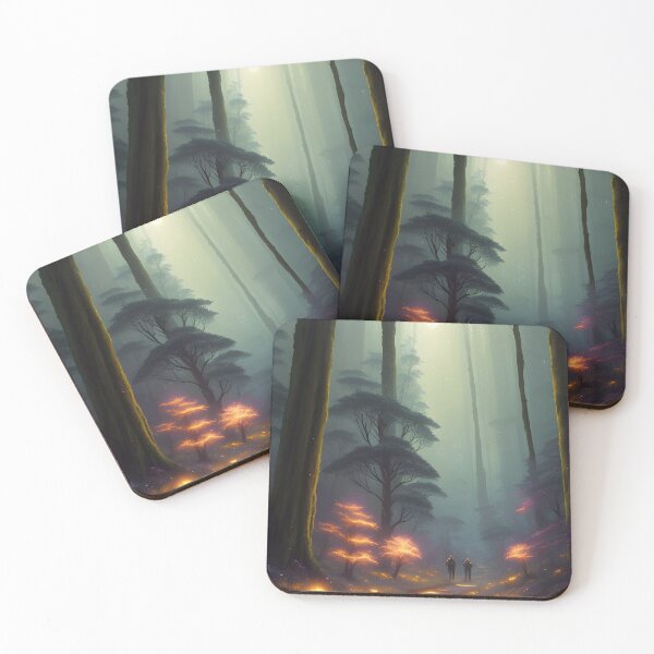 Item preview, Serene Forest Path at Dawn designed and sold by Erika V..