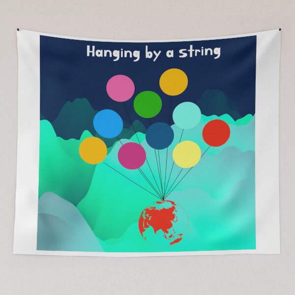 Item preview, The World is Hanging by a String designed and sold by Chinaspaces.
