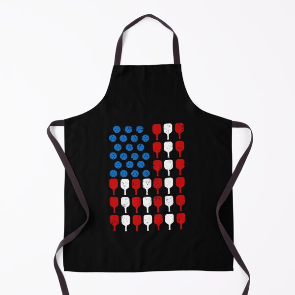 Item preview, Distressed Vintage Pickleball USA Flag designed and sold by MacAndMoose.