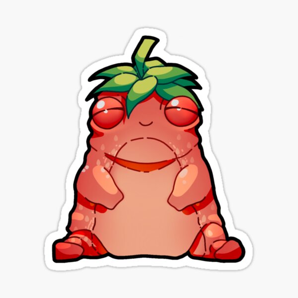 Strawberry Frog #4 Sticker