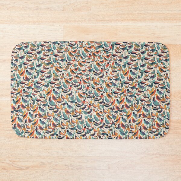 Item preview, Vibrant Wings: A Captivating Repeated Pattern of Colorful Birds designed and sold by dorzaart.