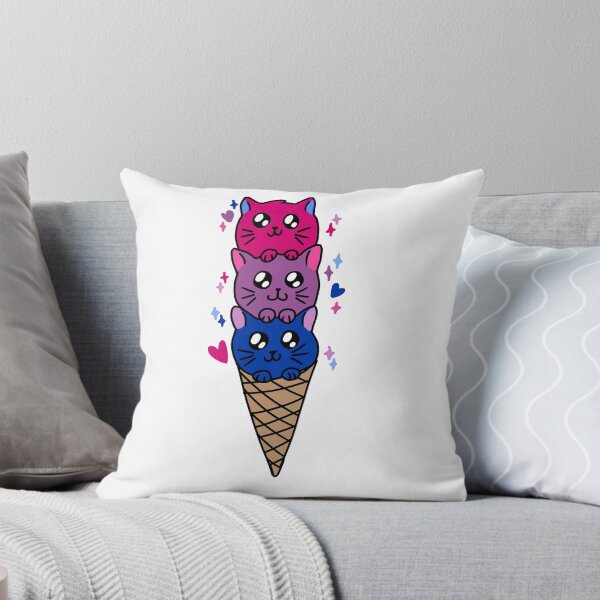 Item preview, gato bi helado designed and sold by WeirdQueer.