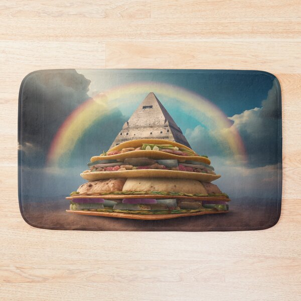 Item preview, the RAINBOW taco Pyramid working class  designed and sold by miraclemeows.