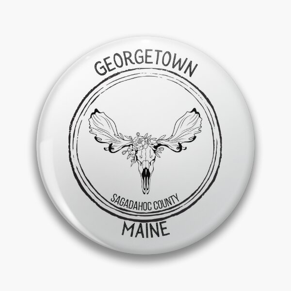 Artikelvorschau, Georgetown Maine Elchschädel entworfen und verkauft von Ashley Gagnon.