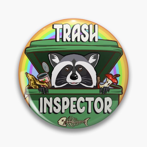 Item preview, Trash inspector designed and sold by Holly Pierson.