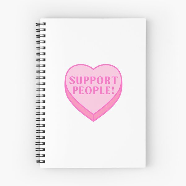 Item preview, Support People! Conversation Heart designed and sold by ElemInTheMitten.