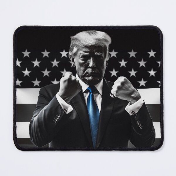 Item preview, Trump With Fist Up designed and sold by King Wolf.