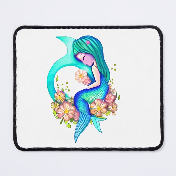 Item preview, Teal Mermaid Undersea designed and sold by purplesensation.