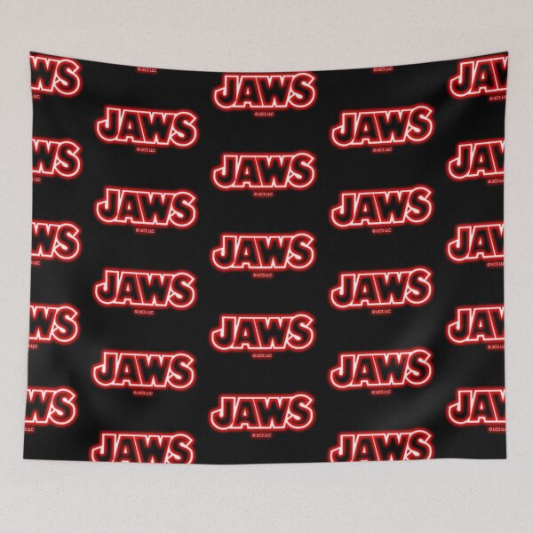 Item preview, Jaws, Jaws movie, neon, glow designed and sold by 4gottenlore.