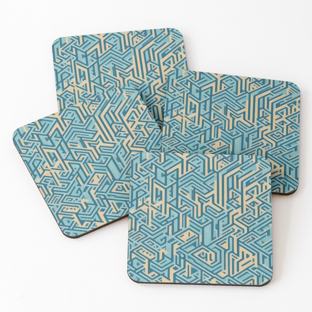 Item preview, Coasters (Set of 4) designed and sold by CheesyTees.