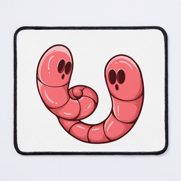 Item preview, cute worm cartoon creature animal designed and sold by twelvestd.