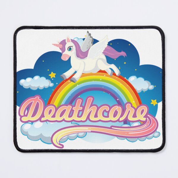 Item preview, Deathcore Rainbow Unicorn  designed and sold by OrphaMayer.