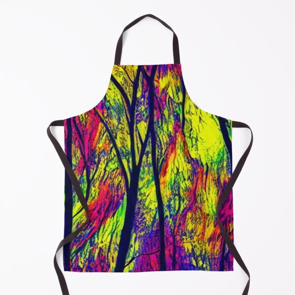 Item preview, Abstract Tree Pattern on Colorful Sunset designed and sold by calibrit.