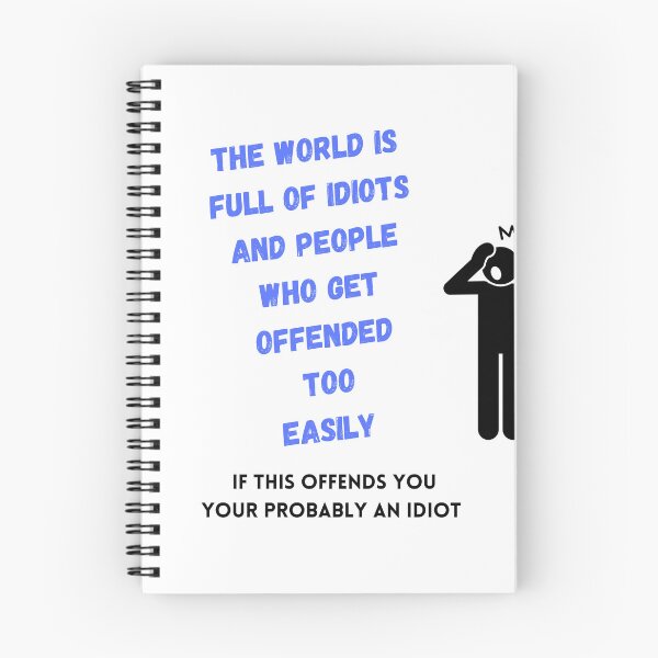 Item preview, The world is full of idiots designed and sold by BeeDazzzled.