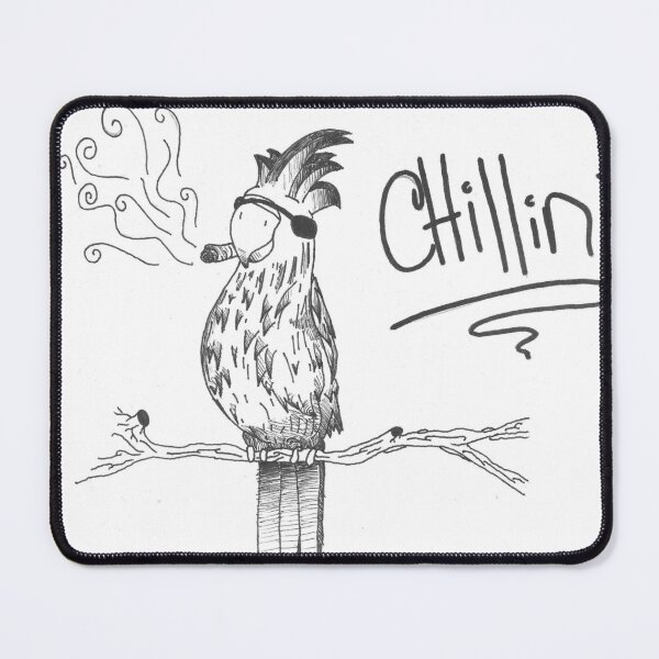 Item preview, Chillin' Bird Havin A Smoke designed and sold by RockettCrow.