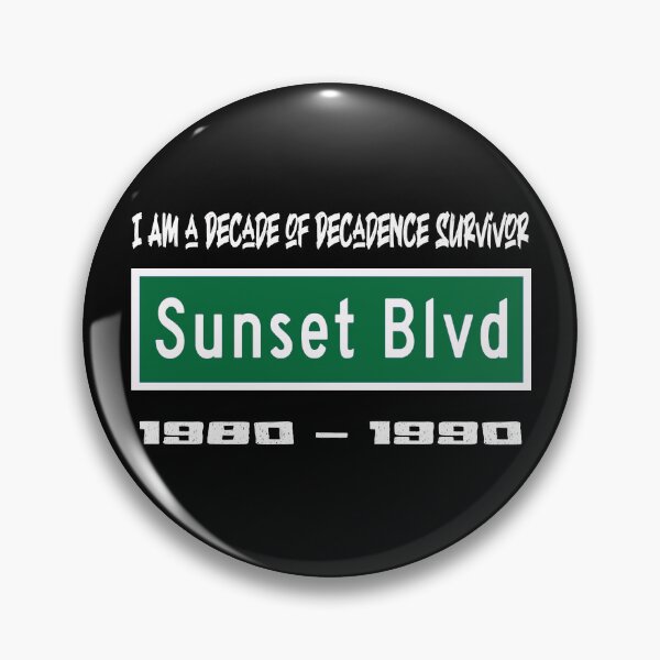 Item preview, Sunset Blvd: The Decade of Decadence Survivor designed and sold by Stephen Brownlee.