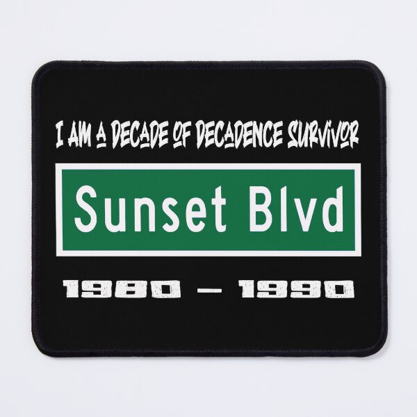 Item preview, Sunset Blvd: The Decade of Decadence Survivor designed and sold by Stephen Brownlee.