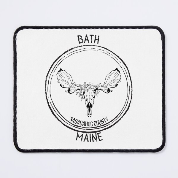 Item preview, Bath Maine Moose Skull designed and sold by Ashley Gagnon.
