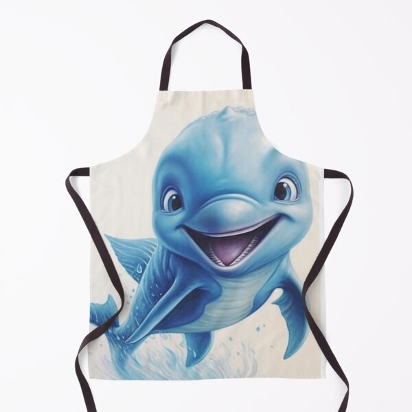 Item preview, baby dolphin digital art designed and sold by DigitalPixelize.