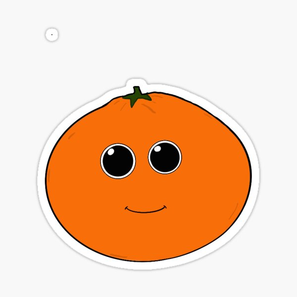 Mr. Orange Sticker