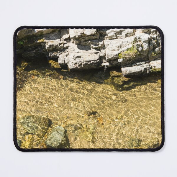 Item preview, Marble Riverbank - Glittering Crystalline Flow in the Sunshine designed and sold by Georgia Mizuleva.