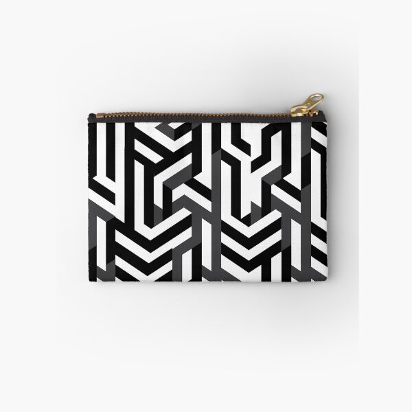 Item preview, Abstract Geometric Grayscale Pattern - Modern and Sophisticated designed and sold by SweetWhiskers.