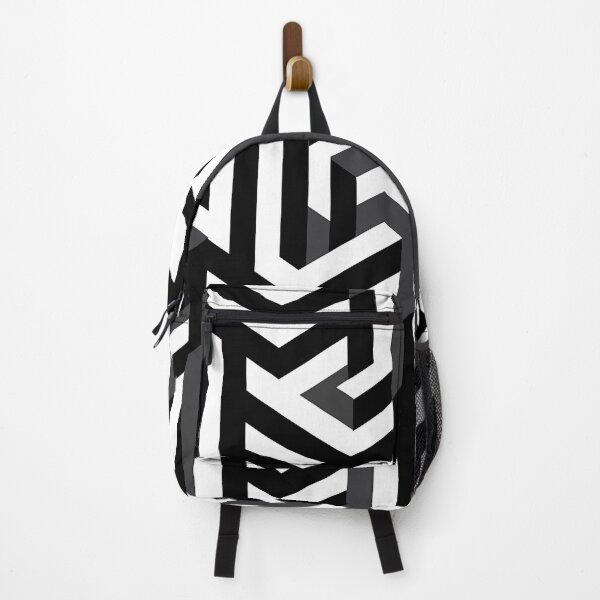 Item preview, Abstract Geometric Grayscale Pattern - Modern and Sophisticated designed and sold by SweetWhiskers.