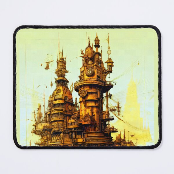 Item preview, Victorian Steampunk Architecture designed and sold by entwithanaxe.