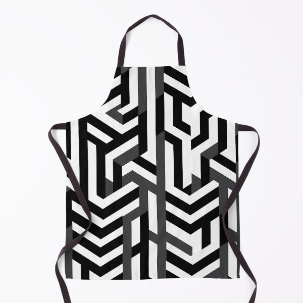 Item preview, Abstract Geometric Grayscale Pattern - Modern and Sophisticated designed and sold by SweetWhiskers.
