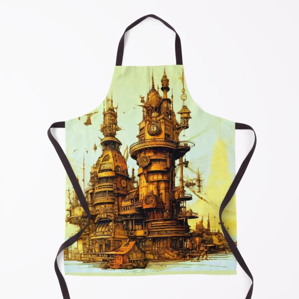 Item preview, Victorian Steampunk Architecture designed and sold by entwithanaxe.